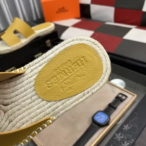 Replica Hermes Slippers For Men #1317389 $60.00 USD for Wholesale
