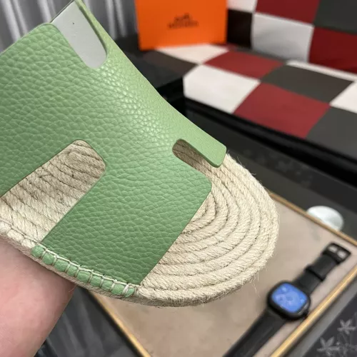 Replica Hermes Slippers For Men #1317395 $60.00 USD for Wholesale