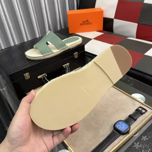 Replica Hermes Slippers For Men #1317396 $60.00 USD for Wholesale