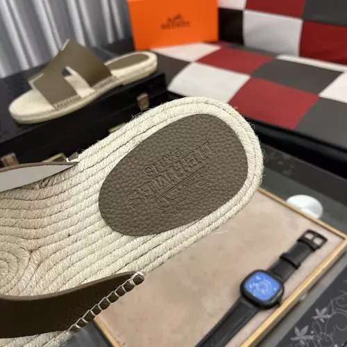 Replica Hermes Slippers For Men #1317397 $60.00 USD for Wholesale