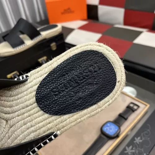 Replica Hermes Slippers For Men #1317401 $60.00 USD for Wholesale