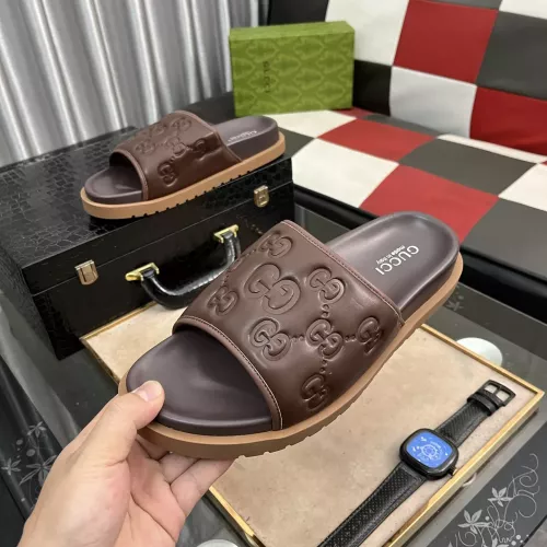 Replica Gucci Slippers For Men #1317408 $60.00 USD for Wholesale