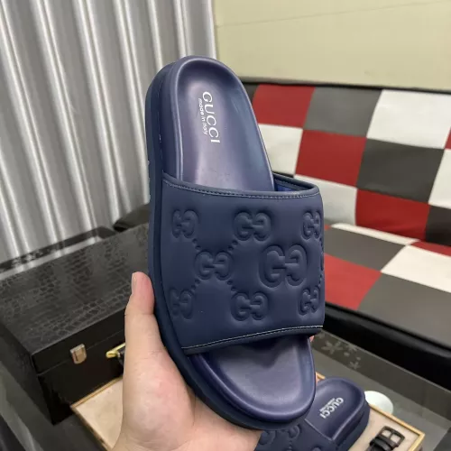 Replica Gucci Slippers For Men #1317410 $60.00 USD for Wholesale