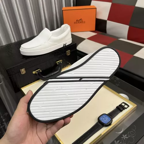 Replica Hermes Casual Shoes For Men #1317466 $85.00 USD for Wholesale