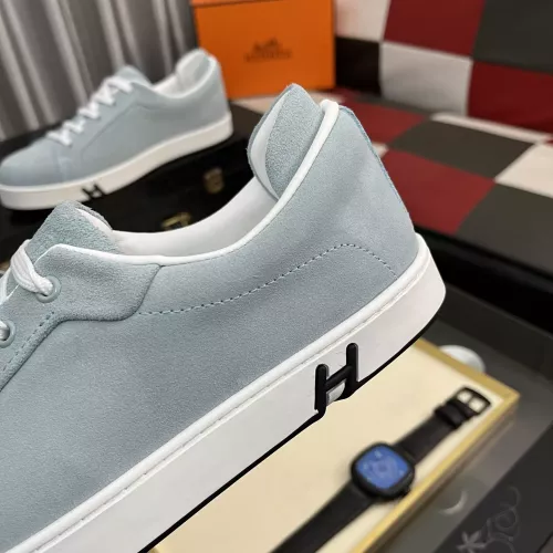 Replica Hermes Casual Shoes For Men #1317469 $85.00 USD for Wholesale