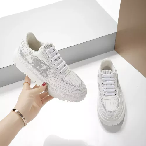 Replica Christian Dior Casual Shoes For Women #1317512 $98.00 USD for Wholesale