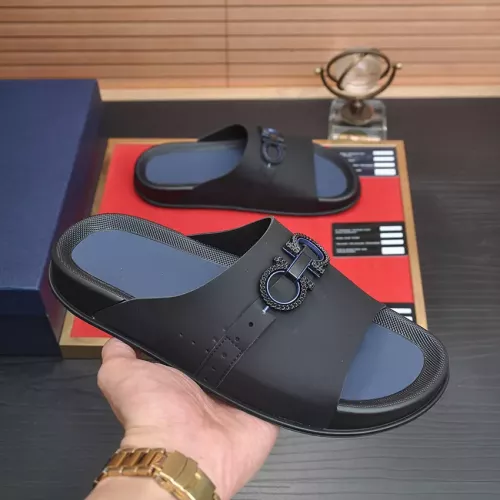 Replica Salvatore Ferragamo Slippers For Men #1317513 $56.00 USD for Wholesale