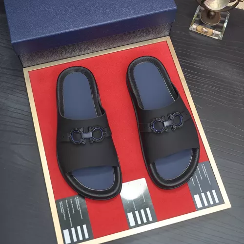 Replica Salvatore Ferragamo Slippers For Men #1317513 $56.00 USD for Wholesale