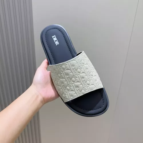 Replica Christian Dior Slippers For Men #1317517 $98.00 USD for Wholesale