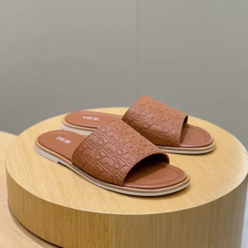 Replica Christian Dior Slippers For Men #1317519 $98.00 USD for Wholesale
