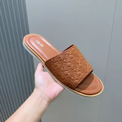 Replica Christian Dior Slippers For Men #1317519 $98.00 USD for Wholesale