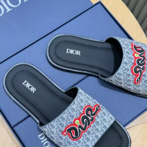 Replica Christian Dior Slippers For Men #1317521 $98.00 USD for Wholesale