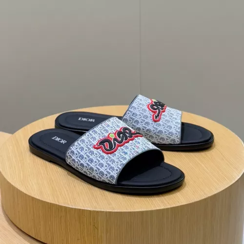 Replica Christian Dior Slippers For Men #1317521 $98.00 USD for Wholesale