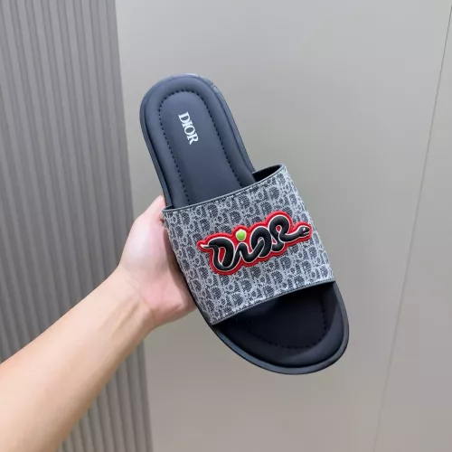 Replica Christian Dior Slippers For Men #1317521 $98.00 USD for Wholesale