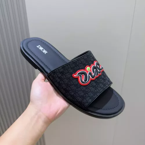 Replica Christian Dior Slippers For Men #1317524 $98.00 USD for Wholesale