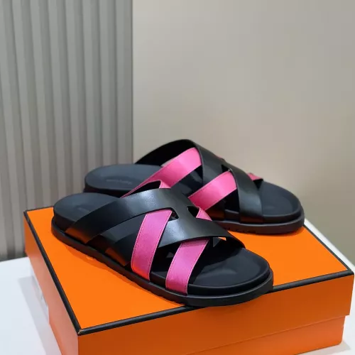 Replica Hermes Slippers For Men #1317530 $56.00 USD for Wholesale