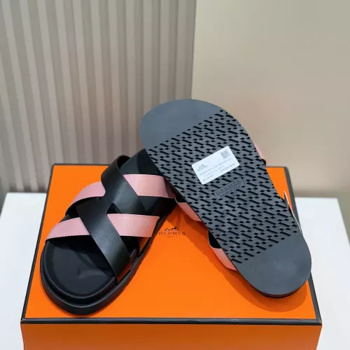 Replica Hermes Slippers For Men #1317532 $56.00 USD for Wholesale