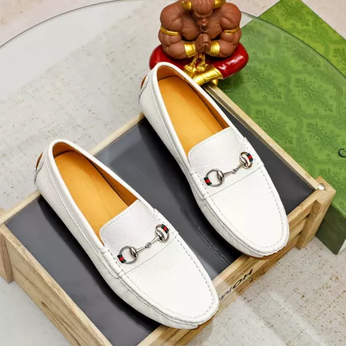 Replica Gucci Oxfords Shoes For Men #1317549 $72.00 USD for Wholesale