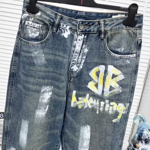 Replica Balenciaga Jeans For Men #1317562 $92.00 USD for Wholesale