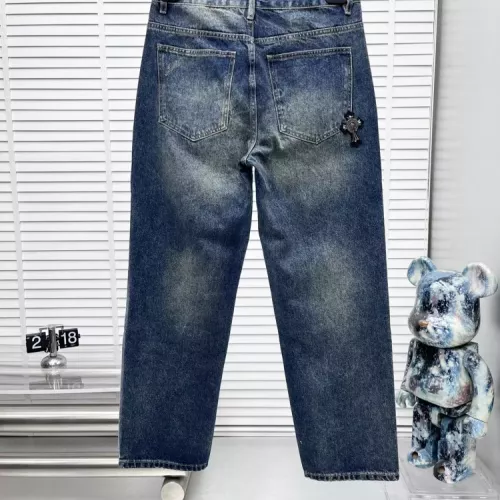 Replica Chrome Hearts Jeans For Men #1317570 $92.00 USD for Wholesale