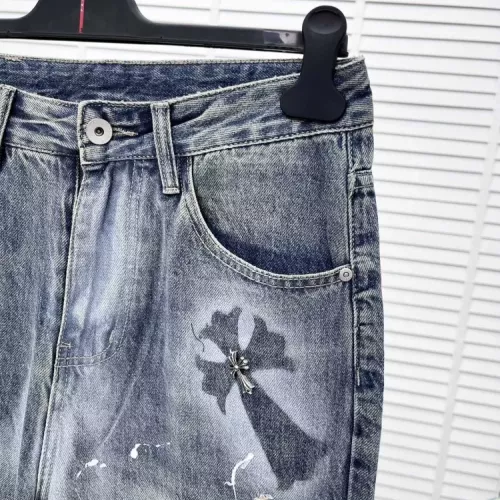 Replica Chrome Hearts Jeans For Men #1317571 $92.00 USD for Wholesale