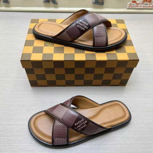 Replica Louis Vuitton Slippers For Men #1317622 $64.00 USD for Wholesale
