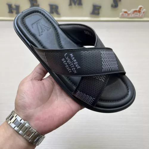 Replica Louis Vuitton Slippers For Men #1317636 $64.00 USD for Wholesale
