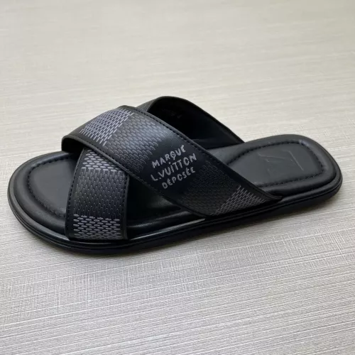 Replica Louis Vuitton Slippers For Men #1317636 $64.00 USD for Wholesale