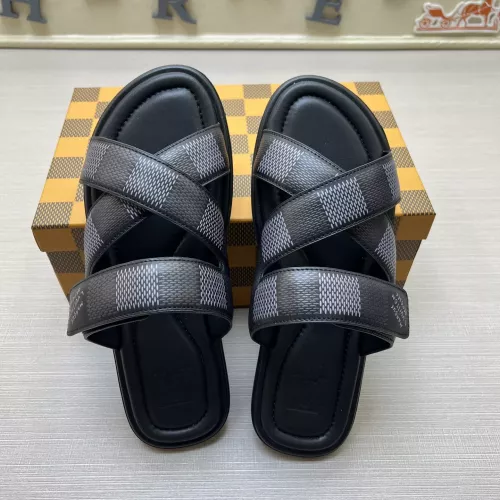 Replica Louis Vuitton Slippers For Men #1317655 $72.00 USD for Wholesale