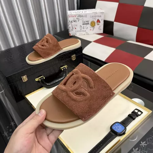 Replica Dolce & Gabbana D&G Slippers For Men #1317815 $64.00 USD for Wholesale