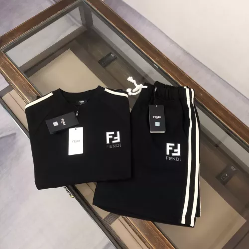 Fendi Tracksuits Short Sleeved For Men #1317889