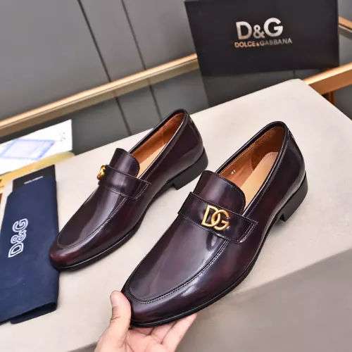 Dolce & Gabbana D&G Leather Shoes For Men #1317962