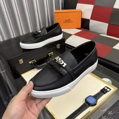 Replica Hermes Casual Shoes For Men #1318012 $76.00 USD for Wholesale