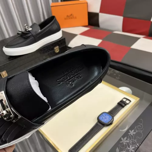 Replica Hermes Casual Shoes For Men #1318012 $76.00 USD for Wholesale