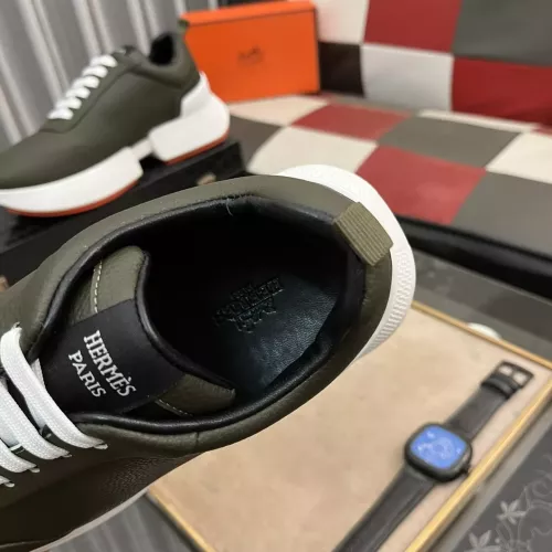 Replica Hermes Casual Shoes For Men #1318038 $82.00 USD for Wholesale