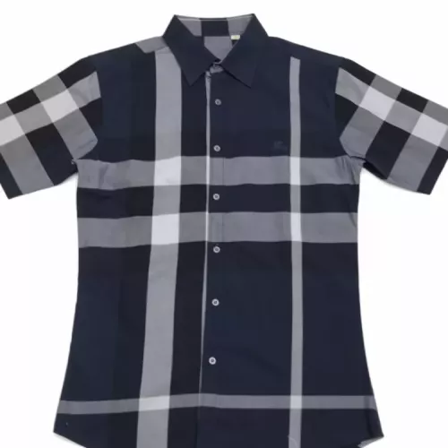 Replica Burberry Shirts Short Sleeved For Men #1318116 $45.00 USD for Wholesale