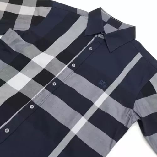 Replica Burberry Shirts Short Sleeved For Men #1318116 $45.00 USD for Wholesale