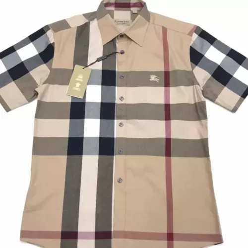 Replica Burberry Shirts Short Sleeved For Men #1318117 $45.00 USD for Wholesale