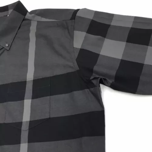 Replica Burberry Shirts Short Sleeved For Men #1318128 $45.00 USD for Wholesale