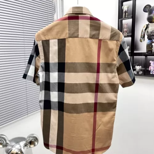 Replica Burberry Shirts Short Sleeved For Men #1318136 $45.00 USD for Wholesale