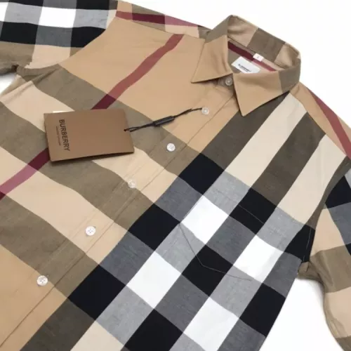Replica Burberry Shirts Short Sleeved For Men #1318136 $45.00 USD for Wholesale