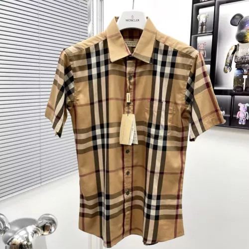 Burberry Shirts Short Sleeved For Men #1318137