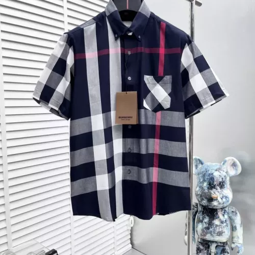 Burberry Shirts Short Sleeved For Men #1318138