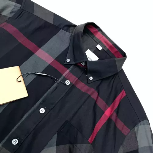 Replica Burberry Shirts Short Sleeved For Men #1318141 $45.00 USD for Wholesale