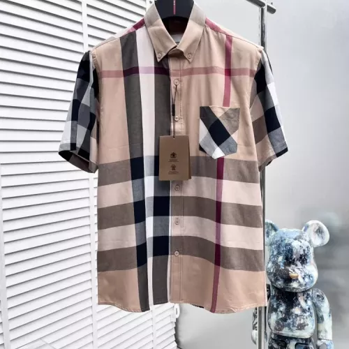 Burberry Shirts Short Sleeved For Men #1318142