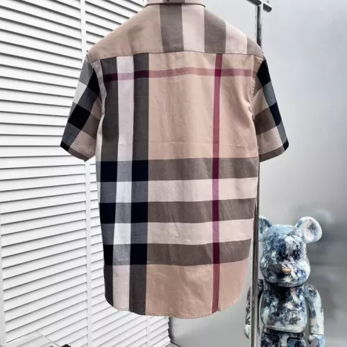 Replica Burberry Shirts Short Sleeved For Men #1318142 $45.00 USD for Wholesale