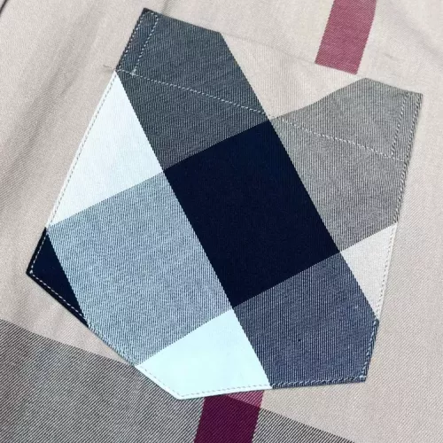 Replica Burberry Shirts Short Sleeved For Men #1318142 $45.00 USD for Wholesale