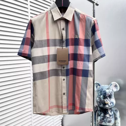 Burberry Shirts Short Sleeved For Men #1318145