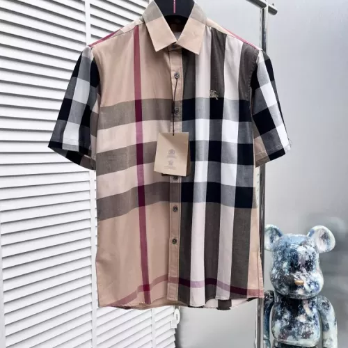 Burberry Shirts Short Sleeved For Men #1318146