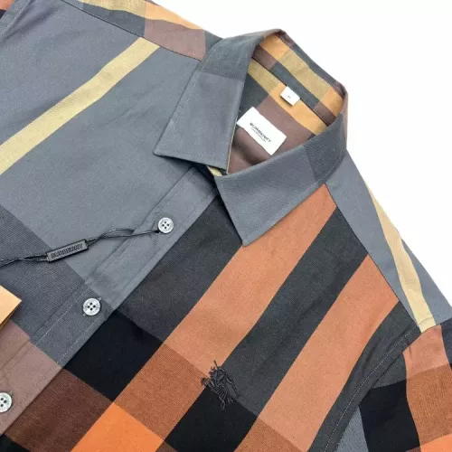 Replica Burberry Shirts Short Sleeved For Men #1318149 $45.00 USD for Wholesale